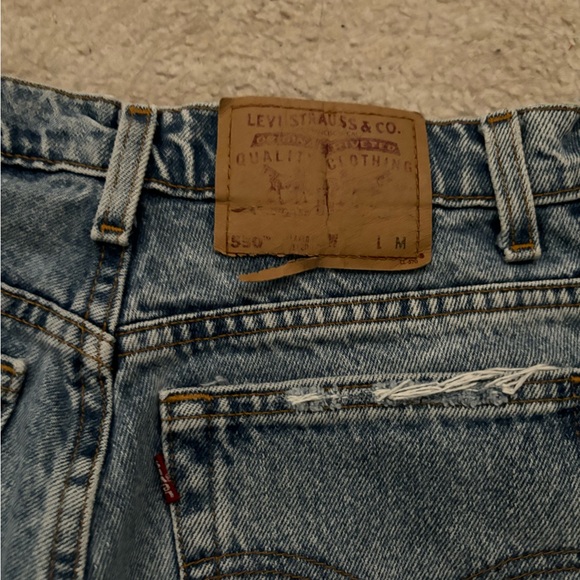 Levi's Blue Distressed 550 vintage - Picture 3 of 10